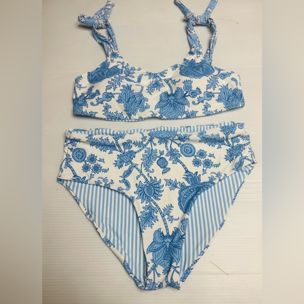 Roberta Roller Rabbit Reversible Two Piece Swimsuit